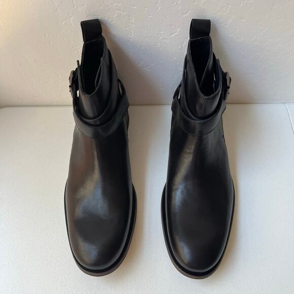 Kenneth Cole New York Mind Over Time Leather Boots Men\'s Size 12 Ankle Buckle main image 10